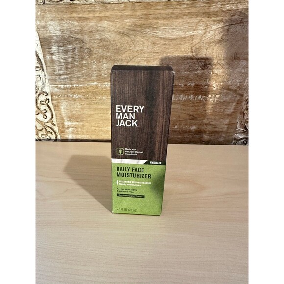 Moisturizer for Men Every Man Jack Daily Moisturizer 2.5oz Bottles‎ NEW - Picture 1 of 8